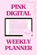 Pink Weekly Digital Planner